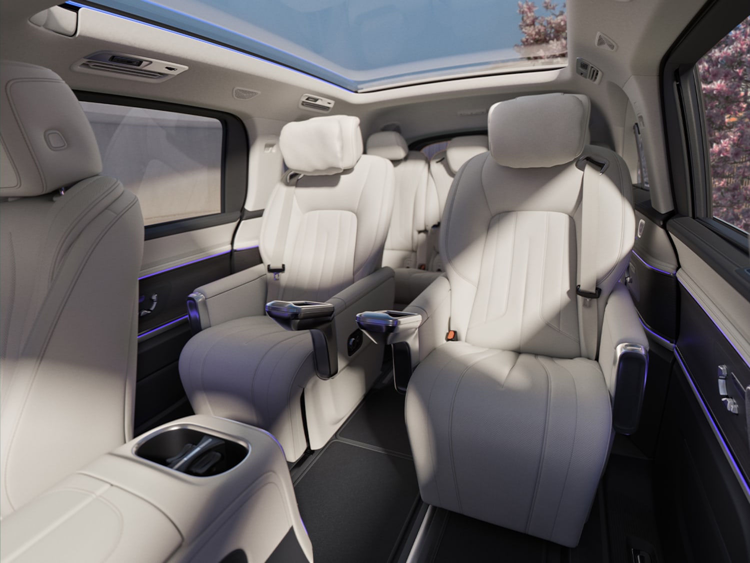 Mercedes-Benz VLE interior, shown for illustration